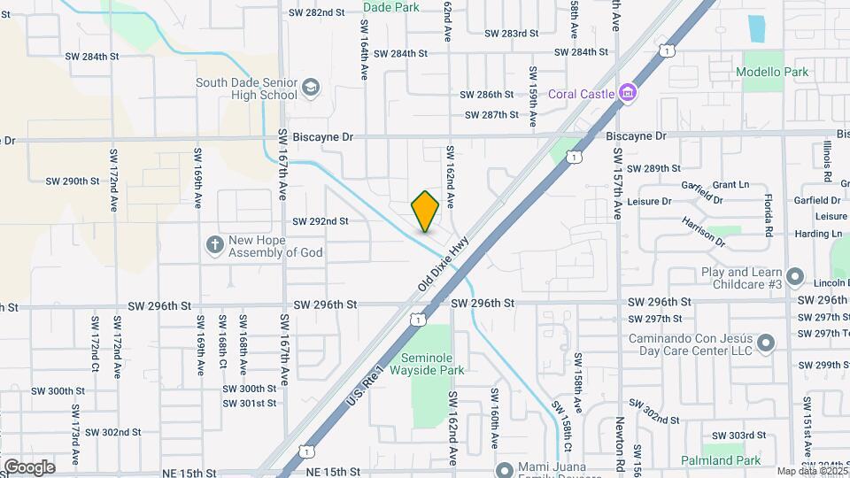 29254 SW 163rd Ct Map and Location Details