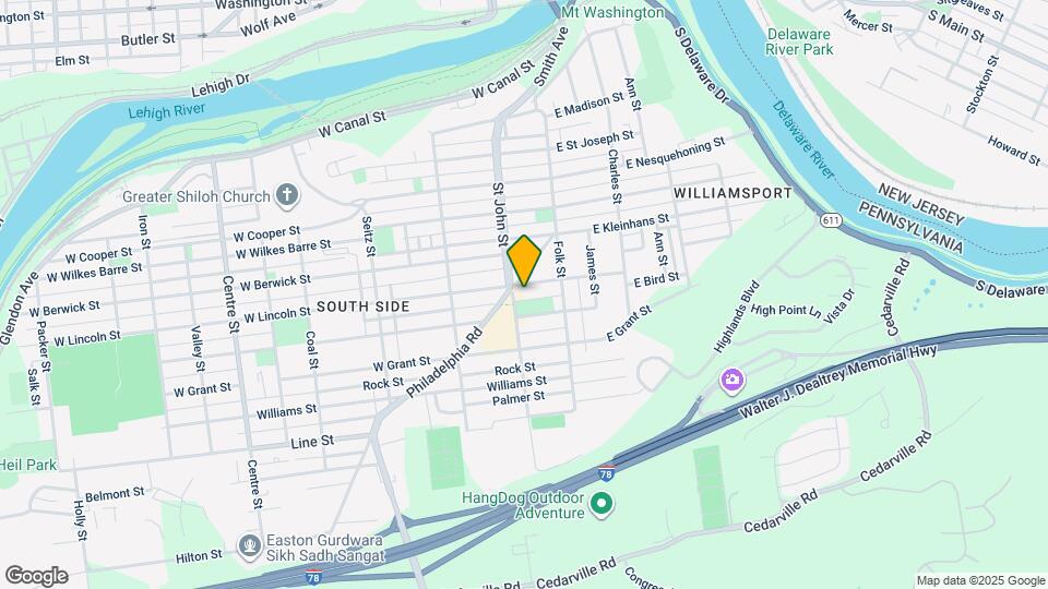 154 W Lincoln St Map and Location Details