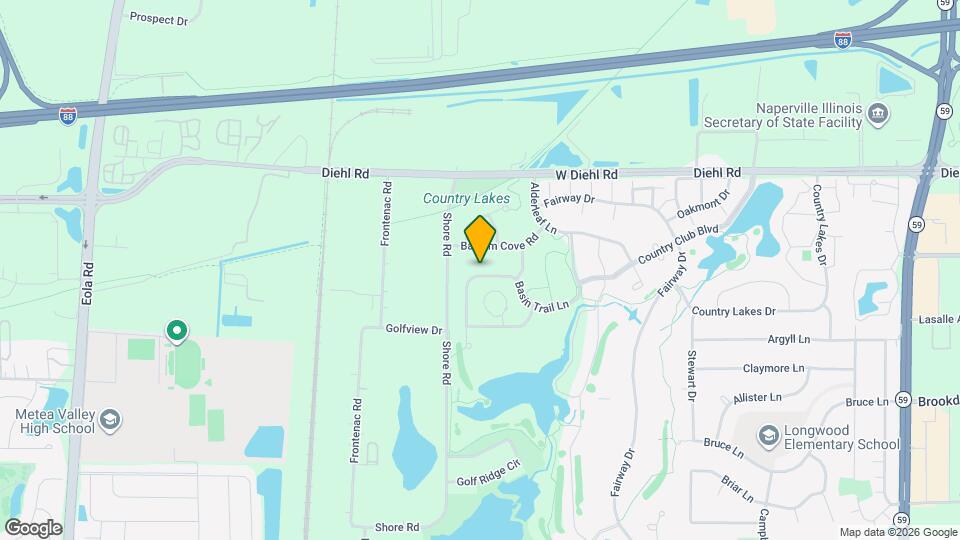 2531 Basin Trail Ln Map and Location Details