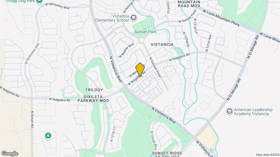 12532 W Hummingbird Terrace Map and Location Details