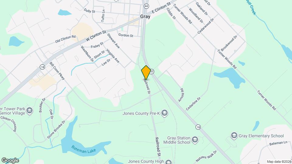 198 Railroad St Map and Location Details