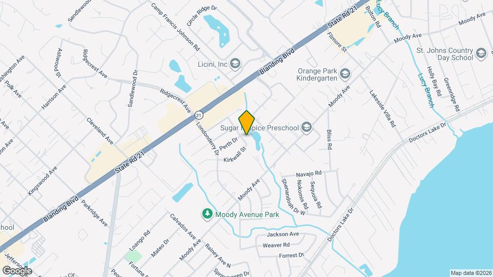 2371 Kirkwall St Mapa y Detalles de la Ubicación