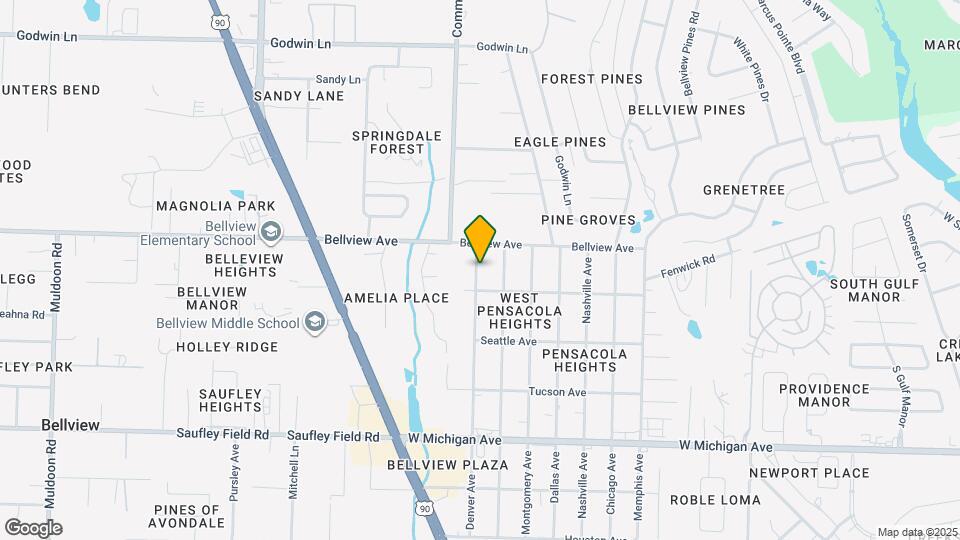 6320 Denver Ave Map and Location Details