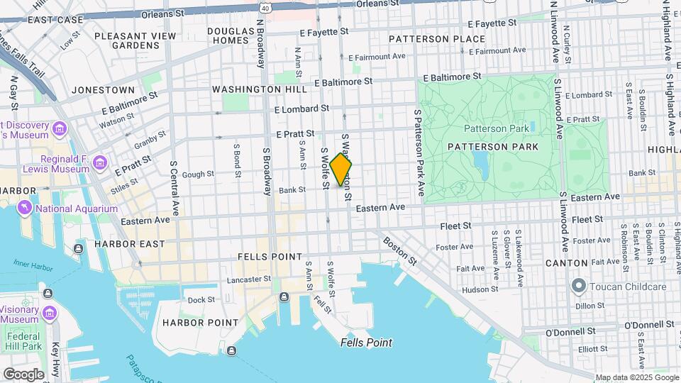 1927 Bank St Map and Location Details