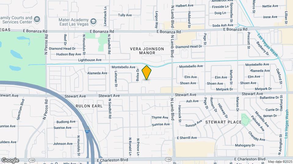 457 N Lamb Blvd Map and Location Details