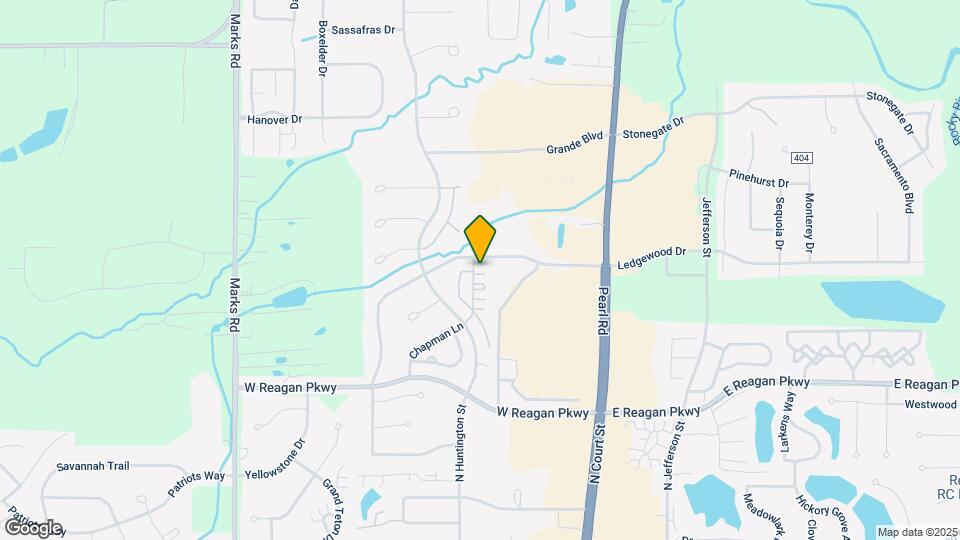 1222 Chapman Ln Mapa y Detalles de la Ubicación