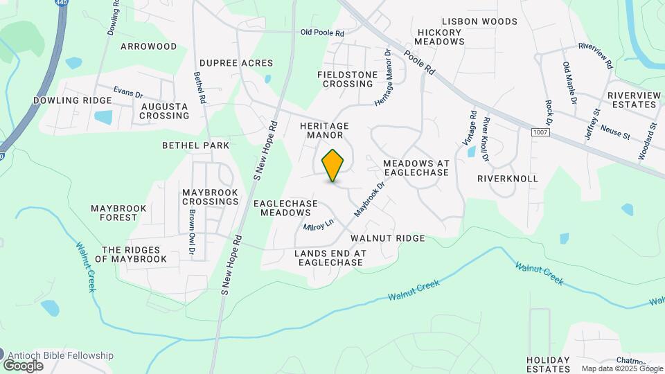 1720 Winway Dr Map and Location Details