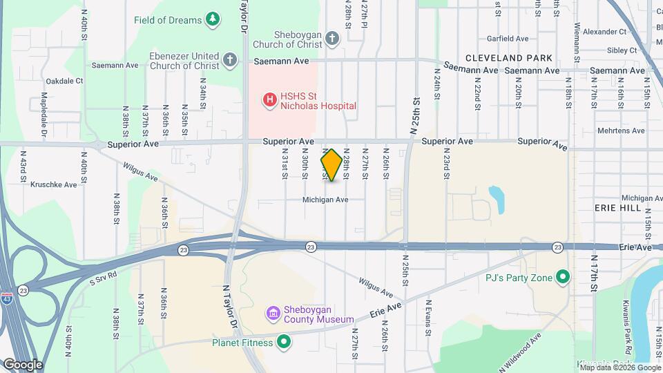 1317 N 29th St Mapa y Detalles de la Ubicación