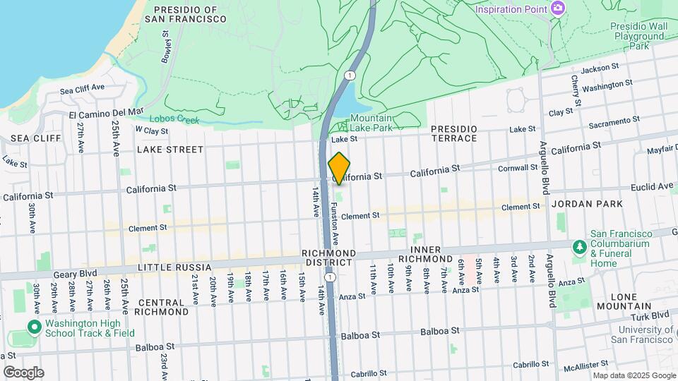 230 Funston Ave Map and Location Details