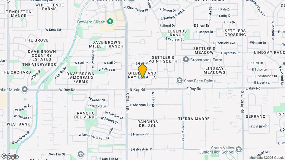 1537 S Loren Ln Map and Location Details