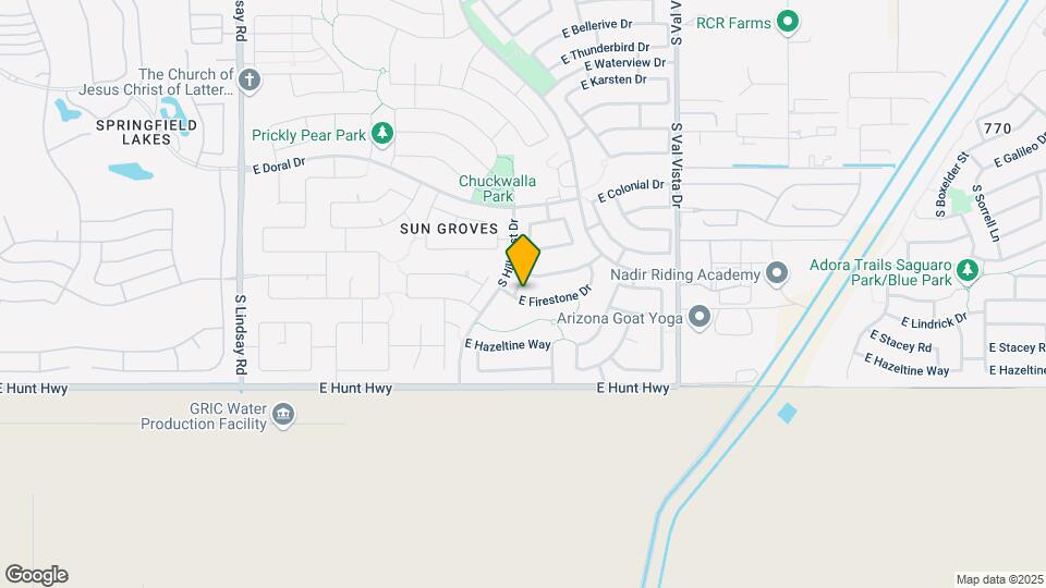 4602 E Firestone Dr Map and Location Details