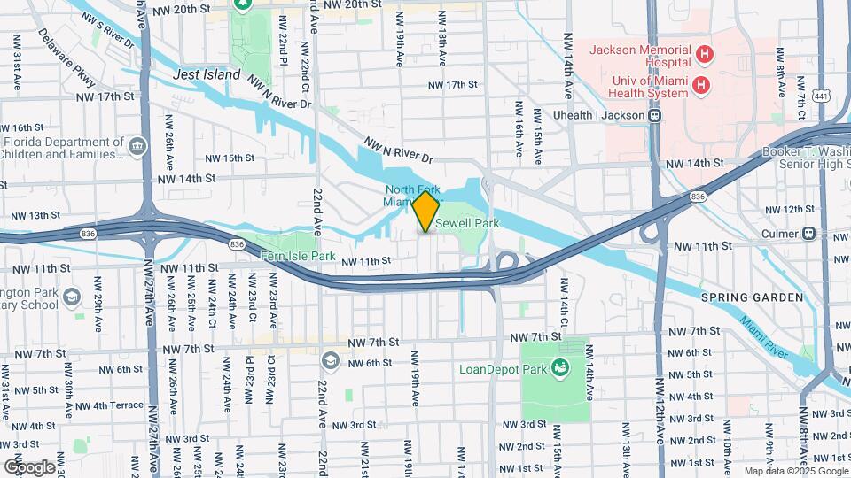 1140 NW 18th Pl Mapa y Detalles de la Ubicación