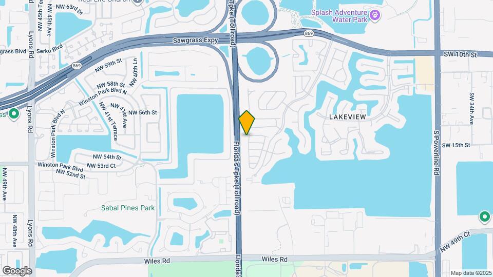 1335 SW 48th Terrace Map and Location Details