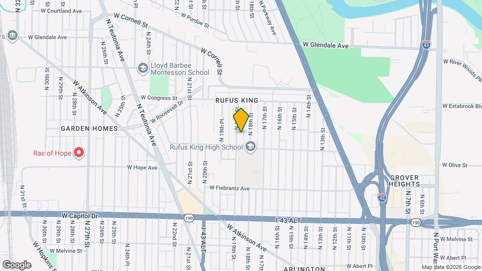 4224 N 19th St. Mapa y Detalles de la Ubicación