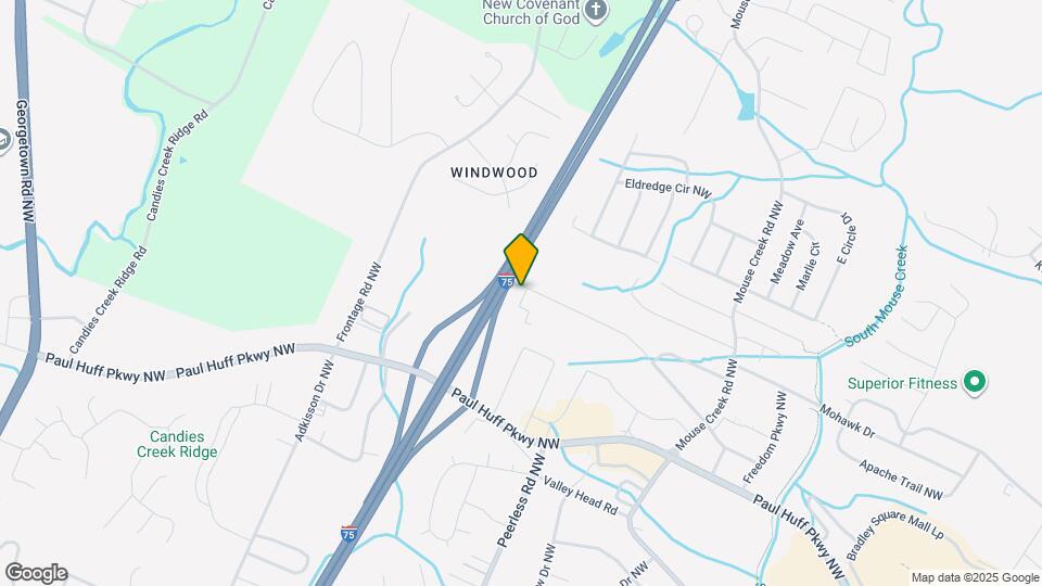 1297-1299 Robin Hood Dr NW Map and Location Details