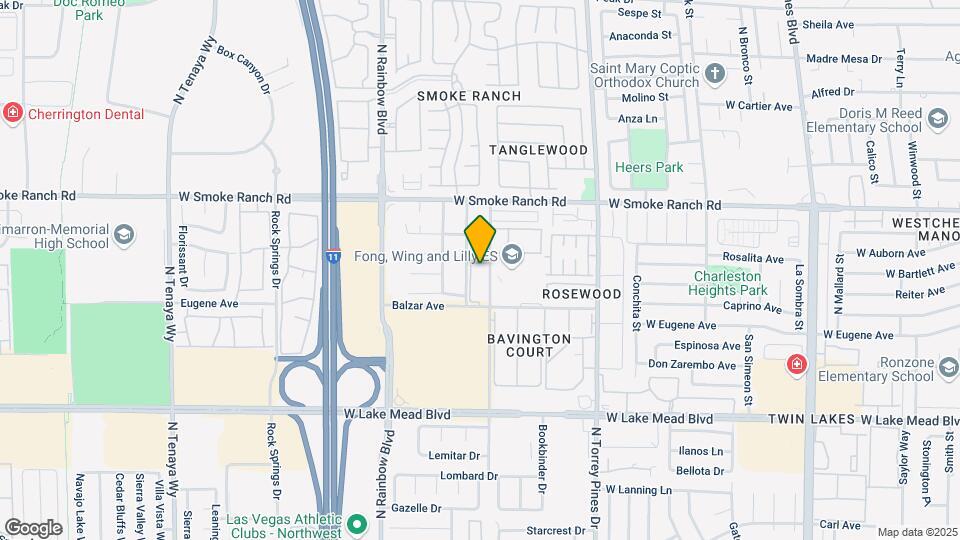 6553 McRae Ave Map and Location Details