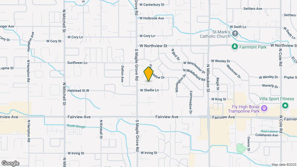 8870 W Shellie Ln Map and Location Details