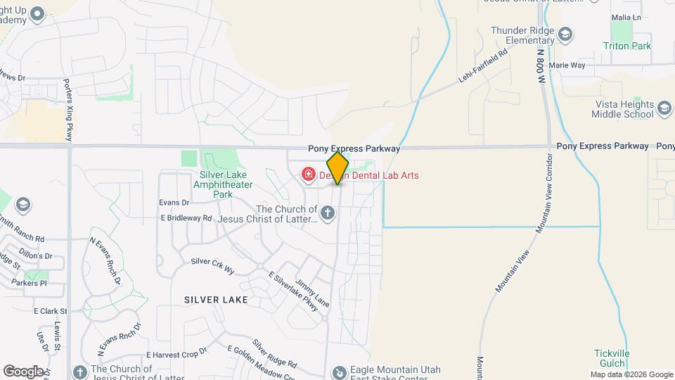 7868 N Broken Arrow Ln Map and Location Details