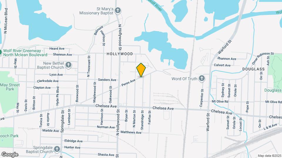 1531 Standridge St Map and Location Details