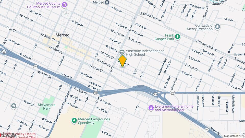 77 E Main St Map and Location Details