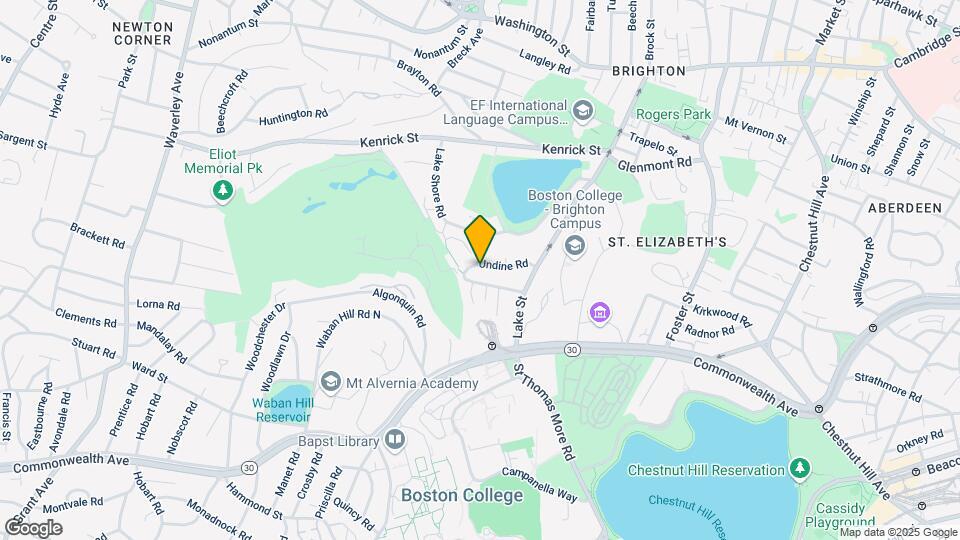 65 Undine Rd, Unit 3 Map and Location Details