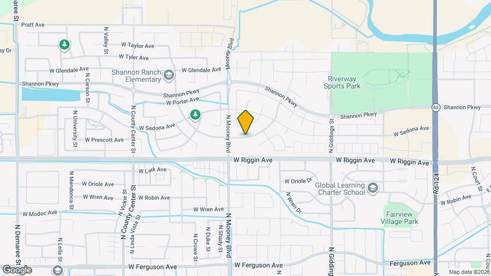 2047 W Corvina Ave Map and Location Details