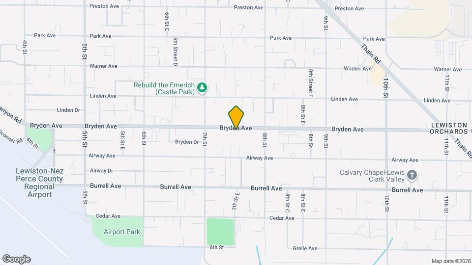 722 Bryden Ave Mapa y Detalles de la Ubicación