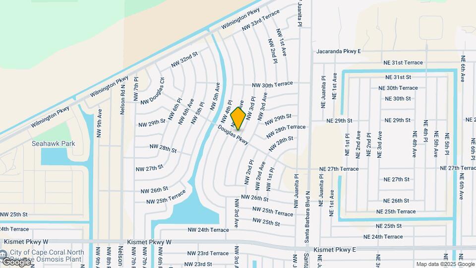 2838 NW 3rd Pl Map and Location Details