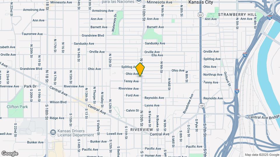 250 N 10th St Mapa y Detalles de la Ubicación
