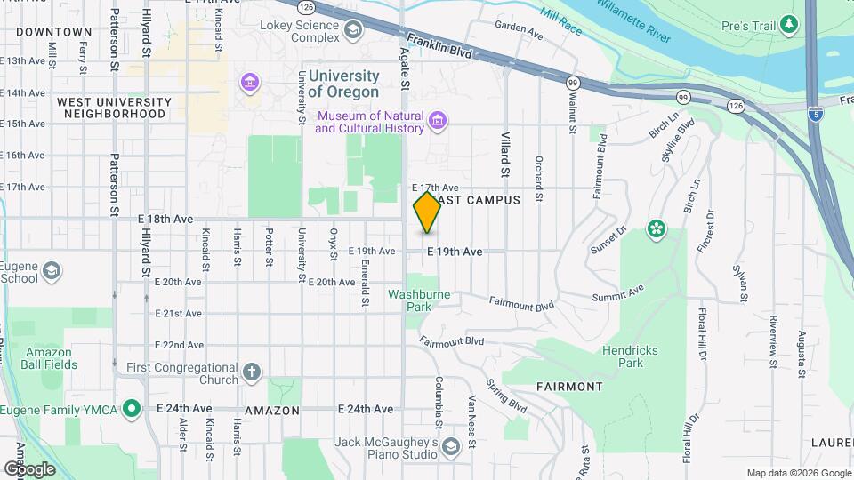 1875 Columbia Alley Map and Location Details