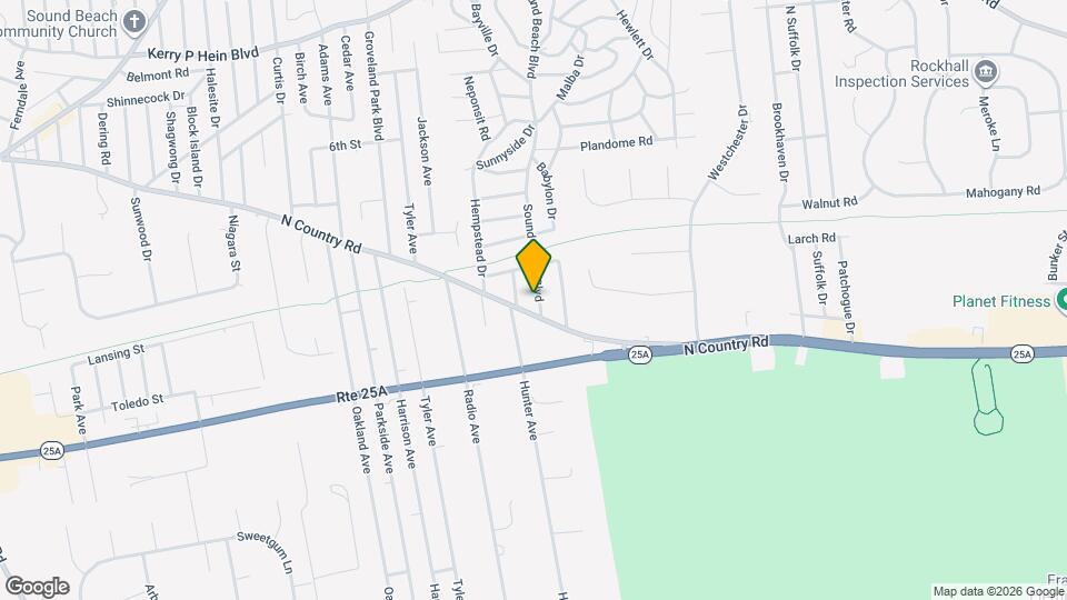 6 Sound Beach Blvd Mapa y Detalles de la Ubicación