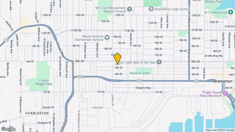 1936 5th St Map and Location Details