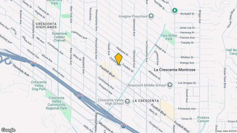 3006 Fairesta St Map and Location Details