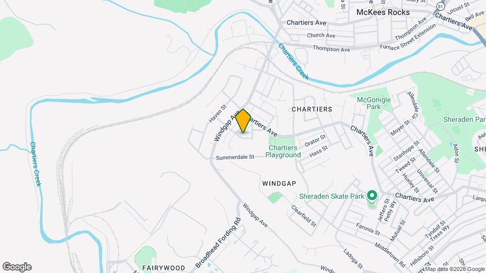 1620 Belhurst Ave Map and Location Details