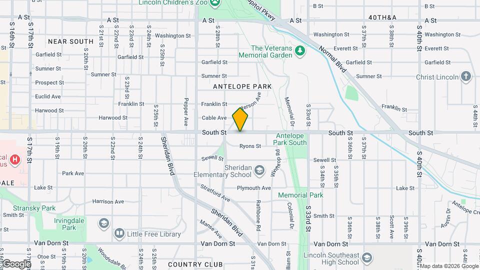 2955 South St Map and Location Details