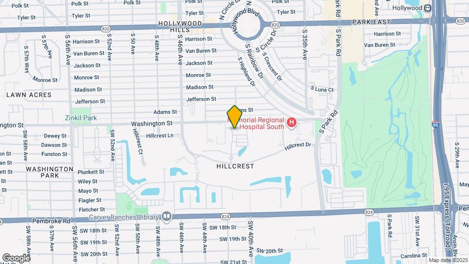 925 Banyan Dr Map and Location Details