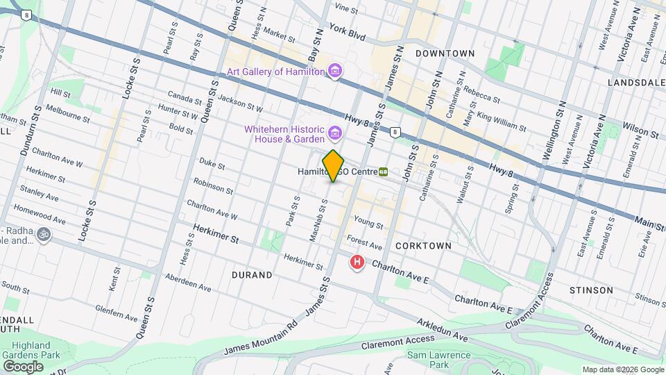 139 MacNab St S Map and Location Details