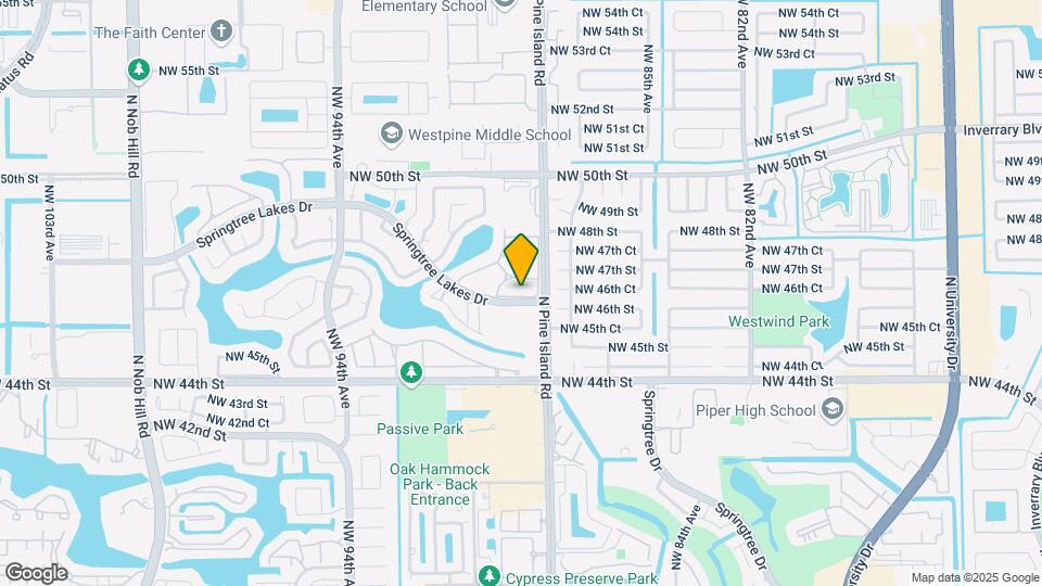 8819 Springtree Lakes Dr Map and Location Details