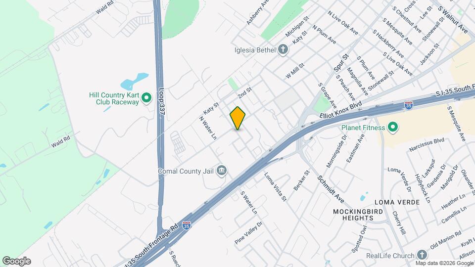 124 S Krueger Ave Mapa y Detalles de la Ubicación