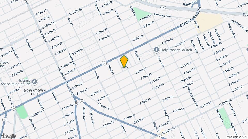 2725 Monroe Ave Map and Location Details