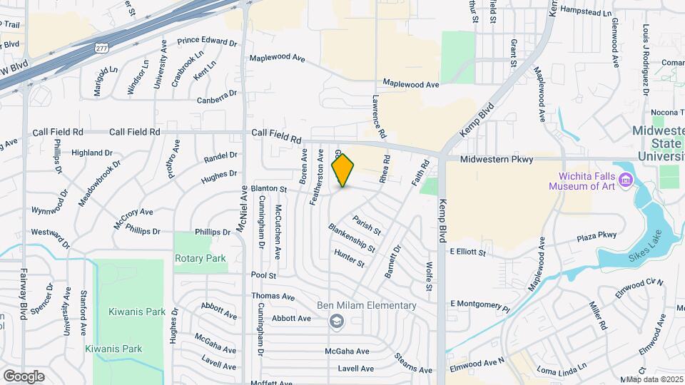 3003 Blanton St Map and Location Details