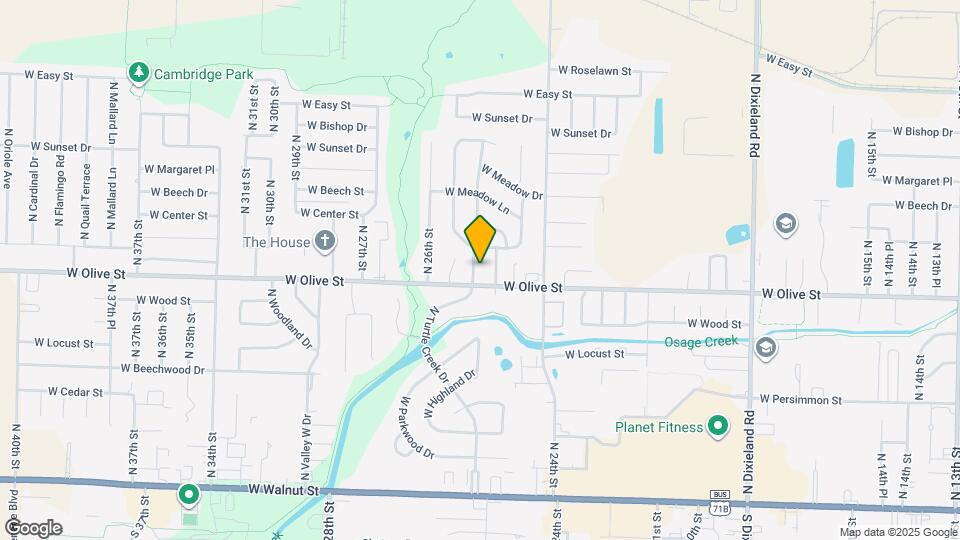 805 Turtle Creek Dr Map and Location Details