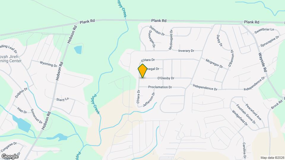 2647 O'Glesby Dr Map and Location Details