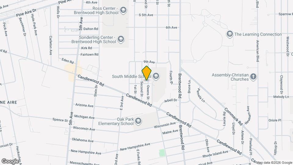 124 10th Ave Mapa y Detalles de la Ubicación