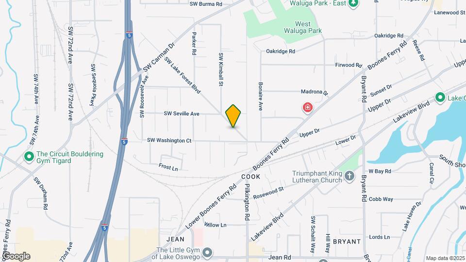 16711 SW Lake Forest Blvd Map and Location Details