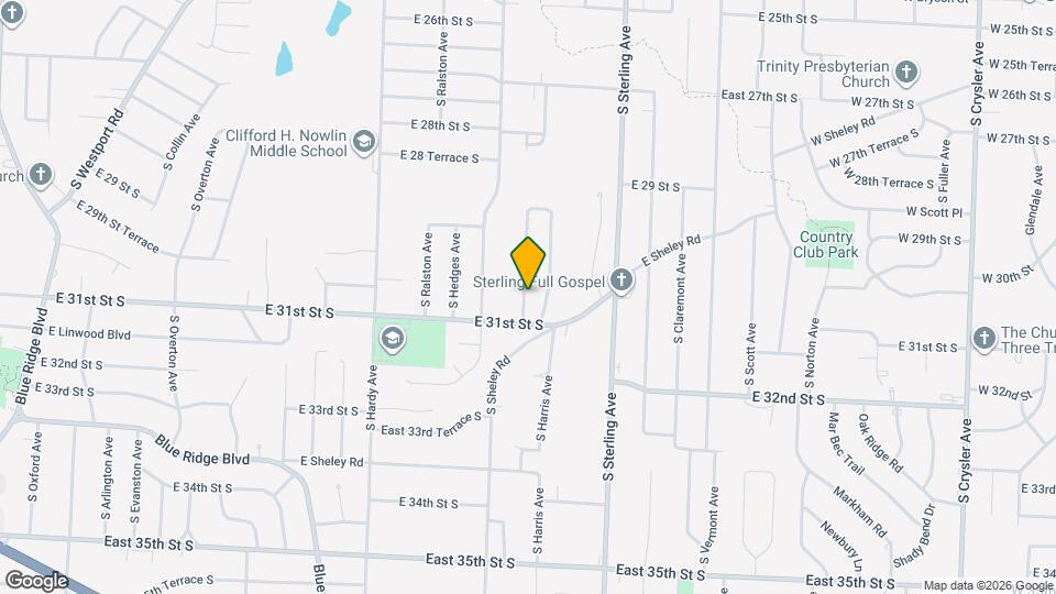 3013 S Mason Ave Map and Location Details