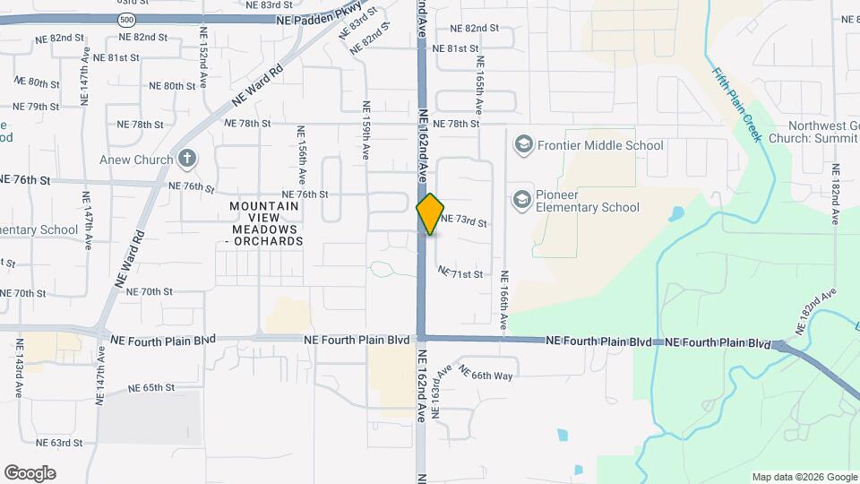 7112 NE 163rd Ave Map and Location Details