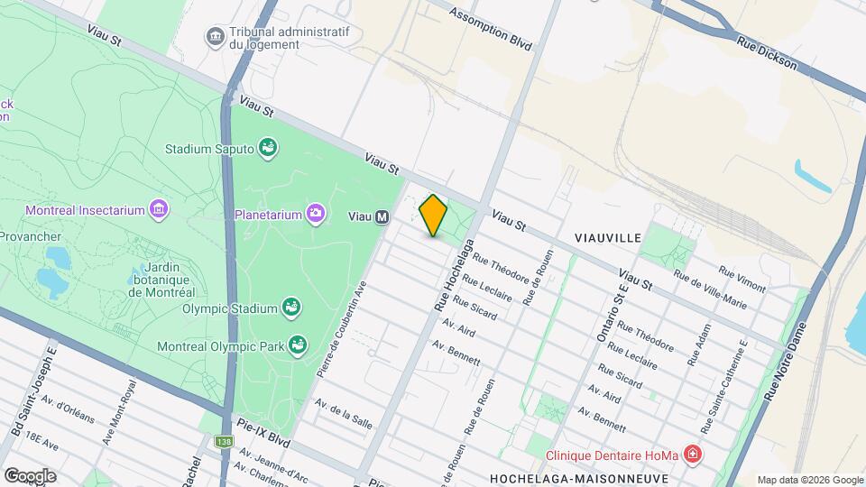 2570 Théodore Rue Map and Location Details