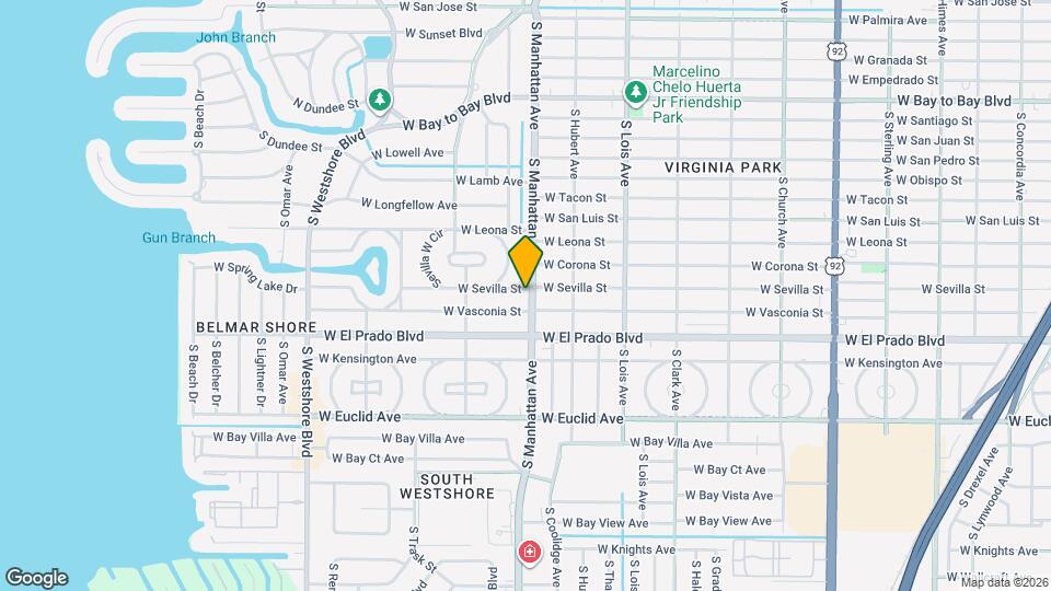 4402 W Sevilla St Map and Location Details