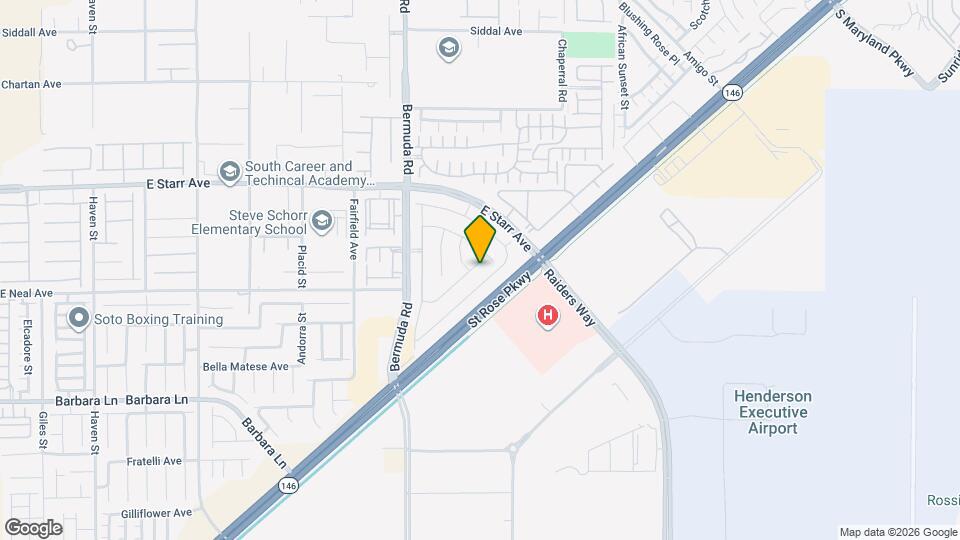 3695 Bright Aquarius Ln Map and Location Details